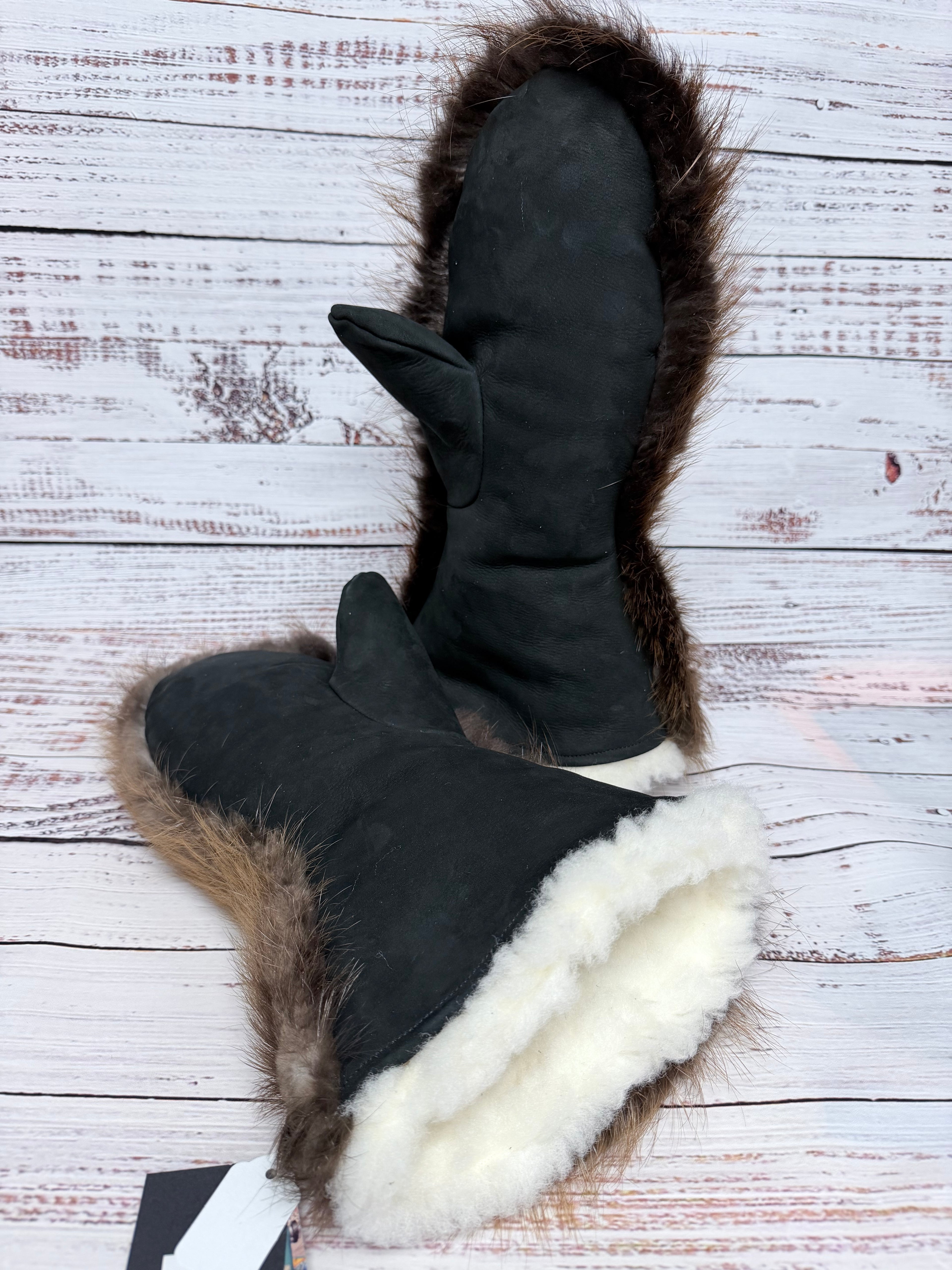 Men’s Beaver Tall Mittens