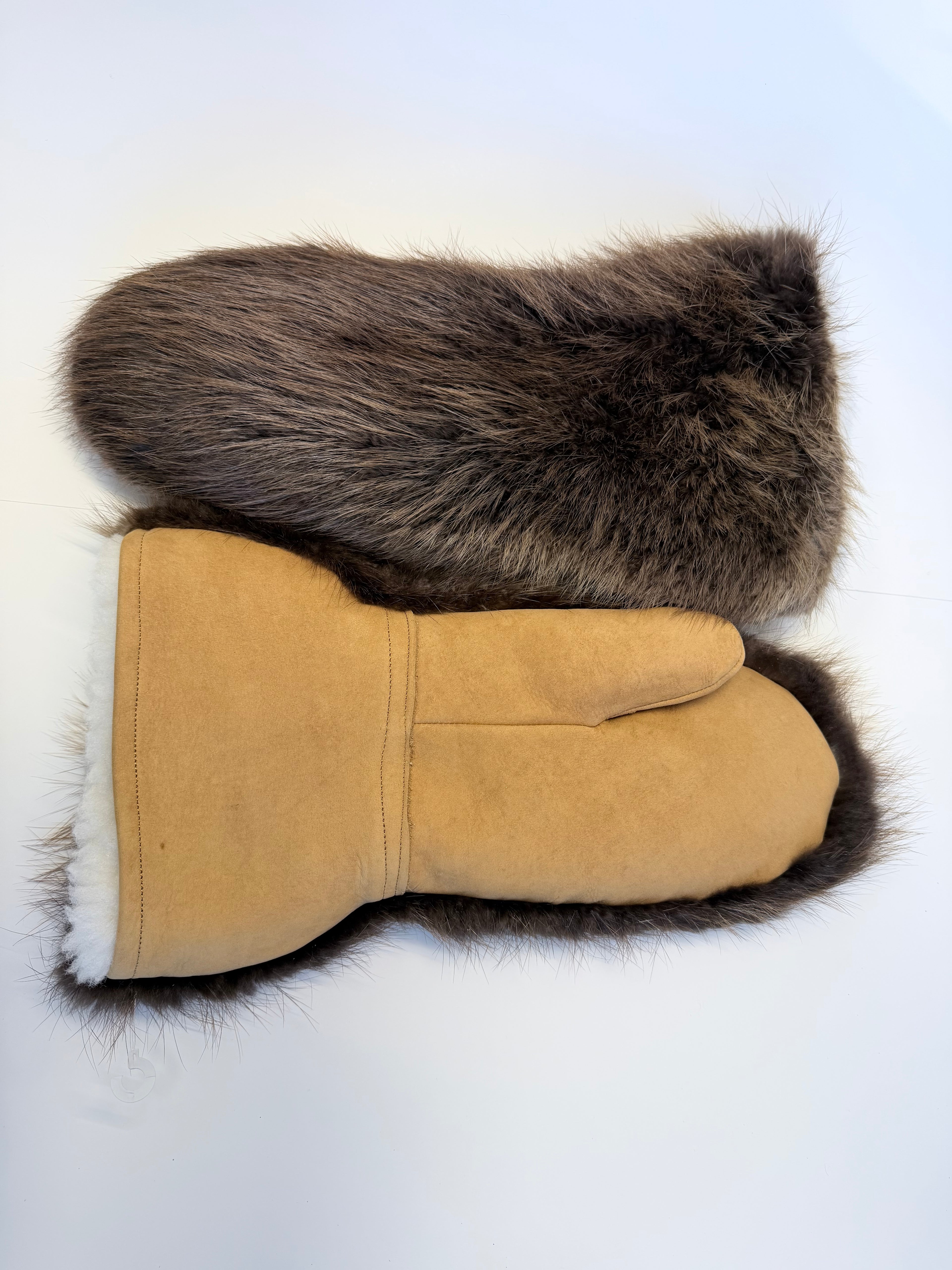 Men’s Beaver Tall Mittens